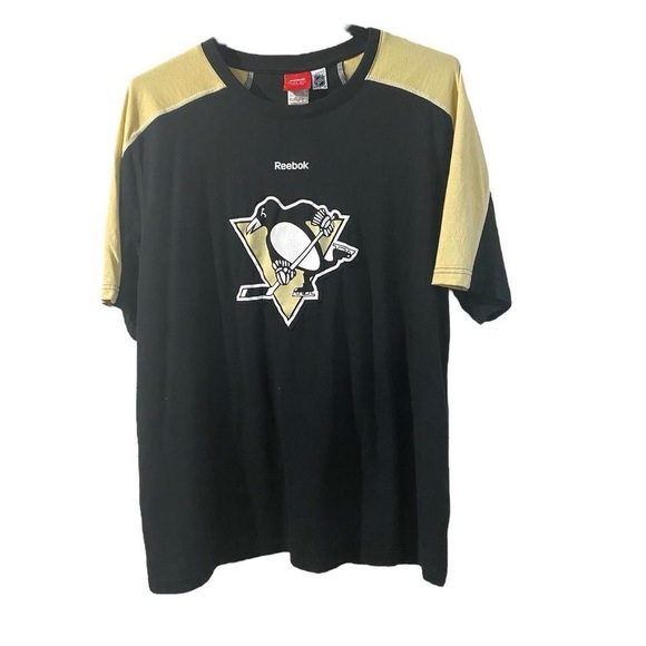 Reebok Red and Black NHL Collection Tee - Picture 1 of 5
